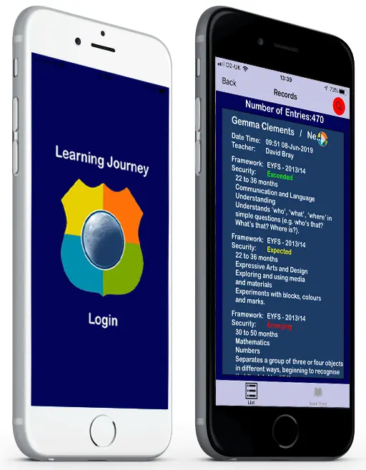 Learning Journey for mobile devices